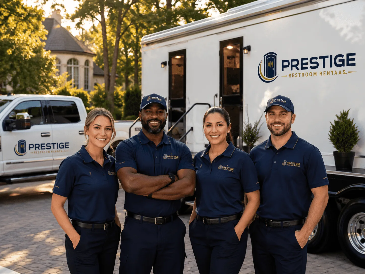 Trusted Luxury Portable Restrooms company in Columbus, KS